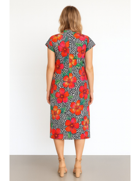 Abito cotone lungo manica... 2