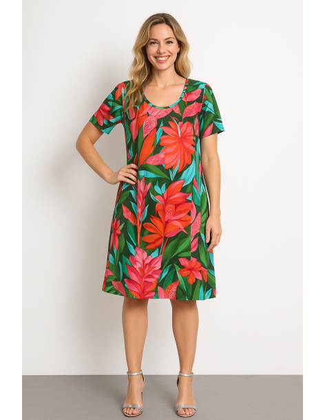 Abito cotone longuette...