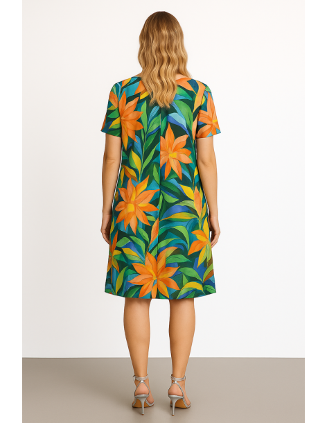 Abito cotone longuette... 2