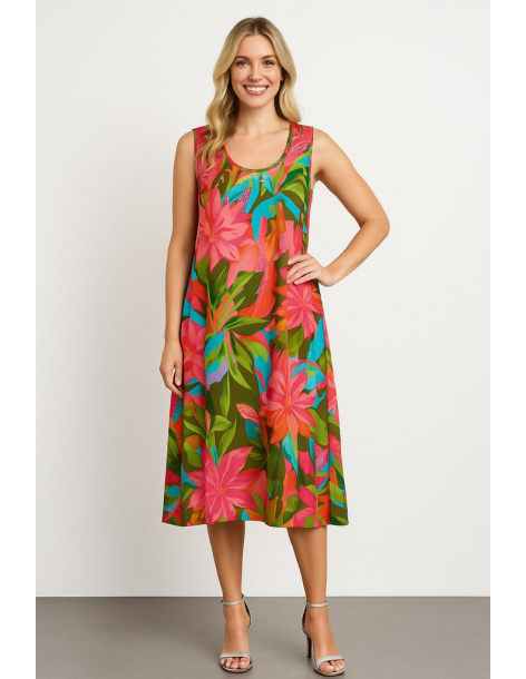 Abito cotone longuette...