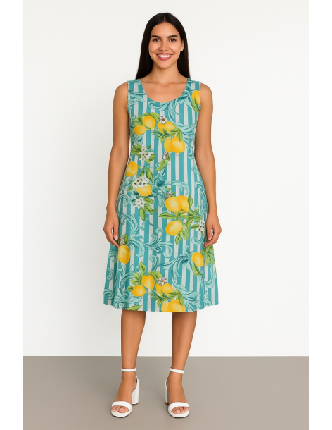 Abito cotone longuette...