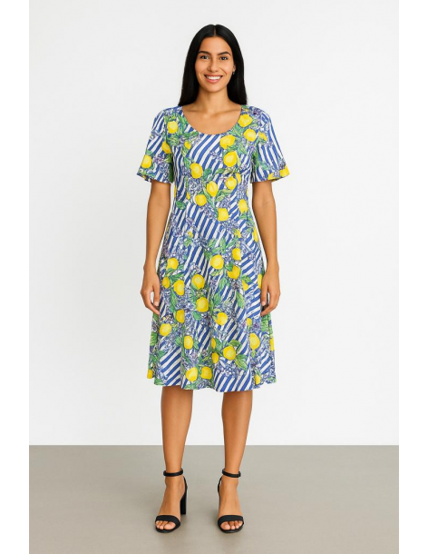 Abito cotone longuette...