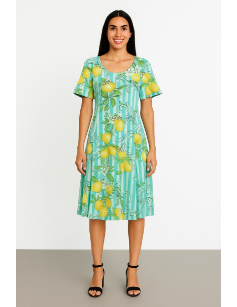 Abito cotone longuette...