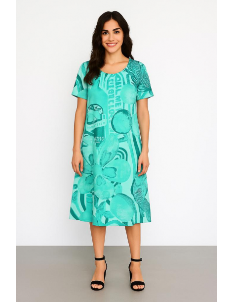 Abito cotone longuette...