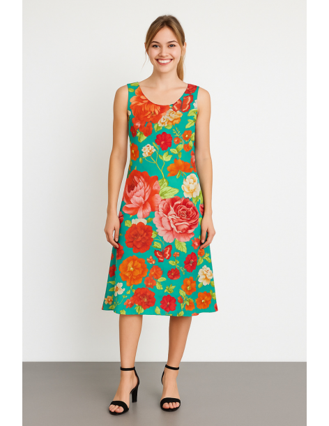 Abito cotone longuette...