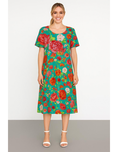 Abito cotone longuette...