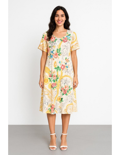 Abito cotone longuette...