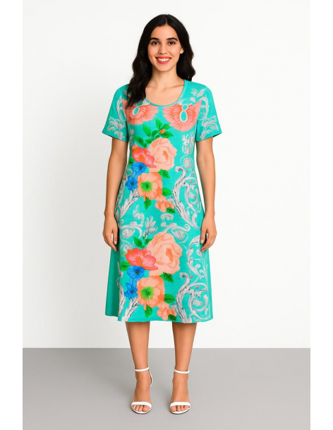 Abito cotone longuette...