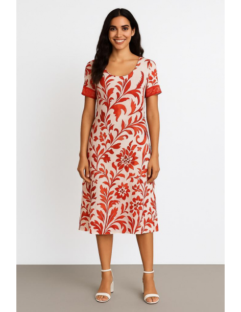 Abito cotone longuette...