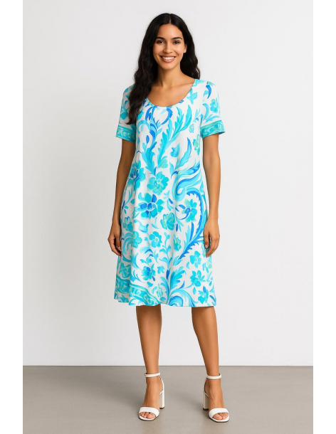 Abito cotone longuette...