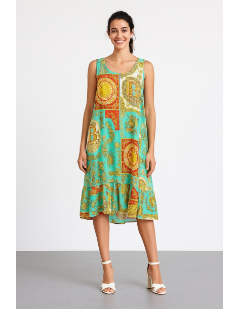 Abito cotone longuette...