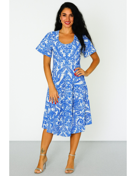 Abito viscosa longuette...