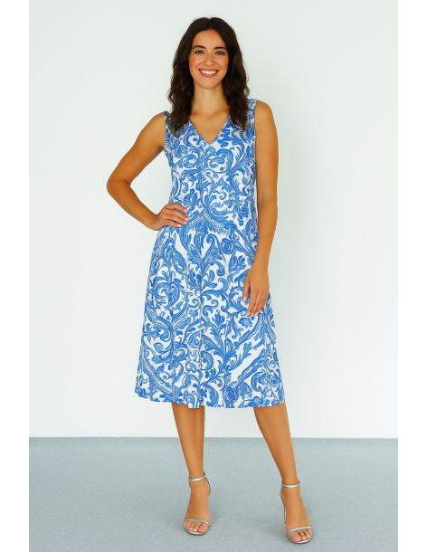 Abito viscosa longuette...