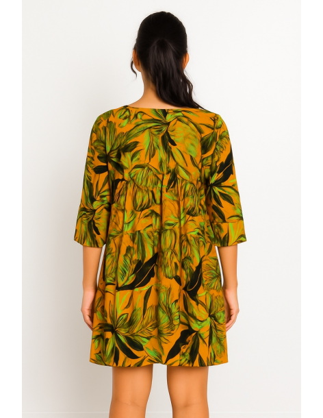 Caftano in cotone manica... 2