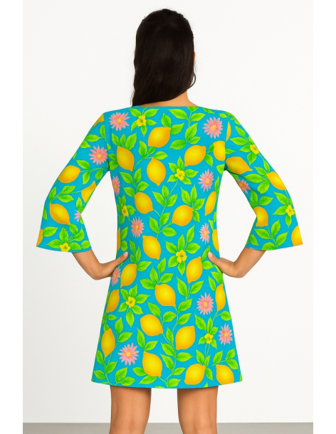 Caftano in cotone manica... 2