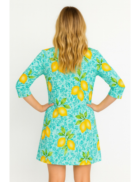 Caftano in cotone manica... 2