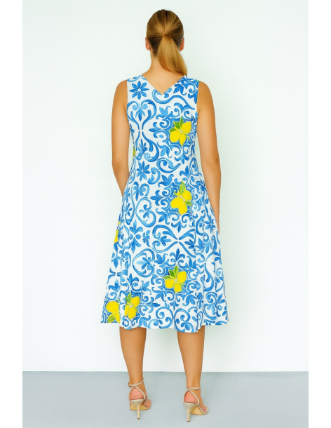 Abito viscosa longuette... 2