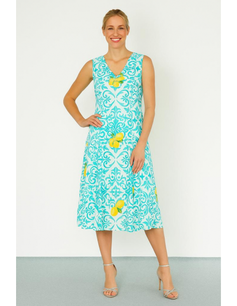 Abito viscosa longuette...