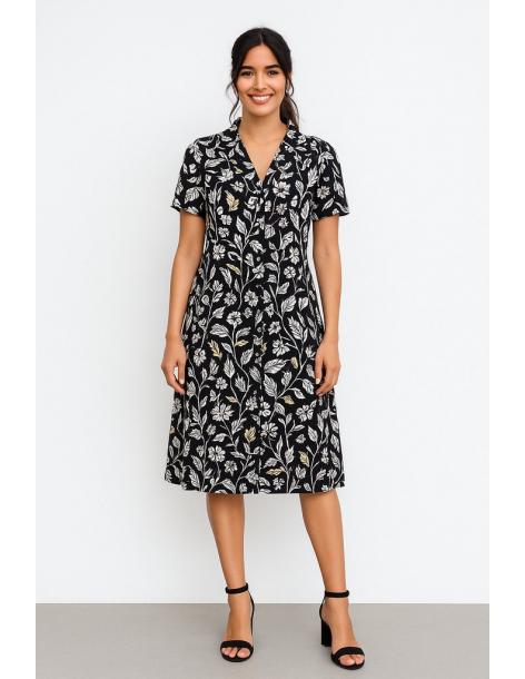 Abito viscosa longuette...