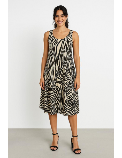 Abito viscosa longuette...