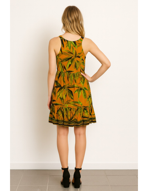 Abito cotone mini a... 2