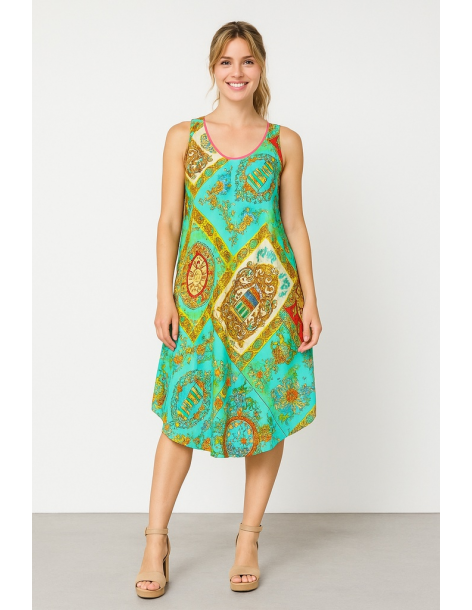 Abito viscosa longuette...