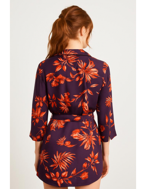 Caftano viscosa manica tre... 2