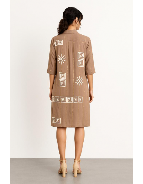 Caftano viscosa manica tre... 2