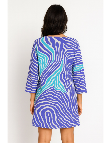 Caftano in cotone manica... 2