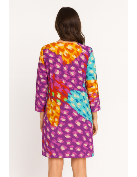 Caftano in cotone manica... 2