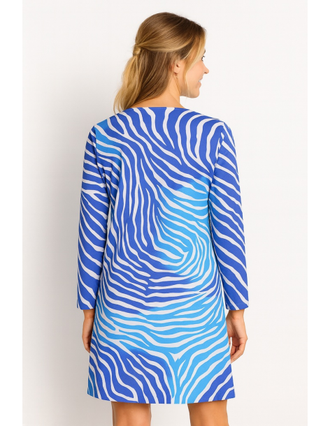 Caftano in cotone manica... 2