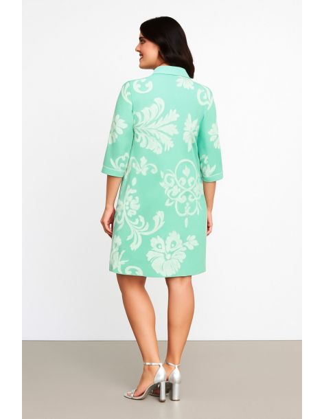 Caftano in cotone manica... 2