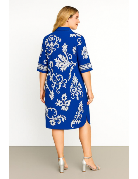 Caftano in cotone manica... 2