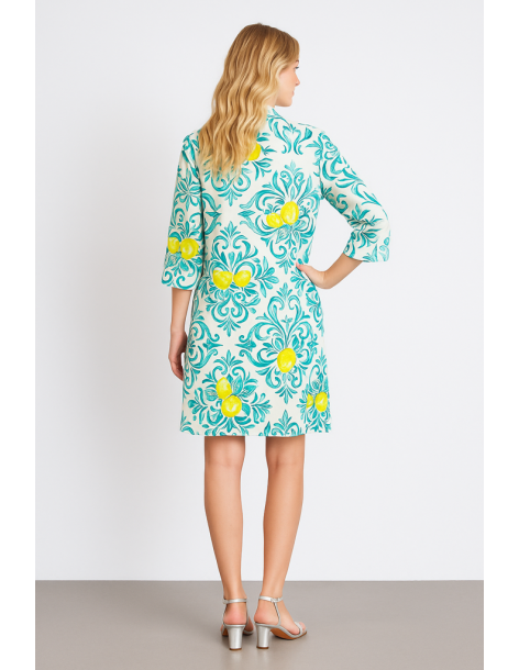 Caftano viscosa manica tre... 2