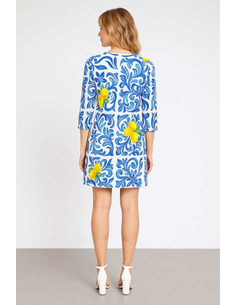 Caftano viscosa manica tre... 2