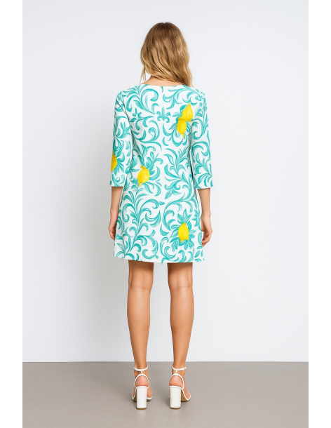 Caftano viscosa manica tre... 2