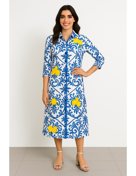 Caftano tunica viscosa...