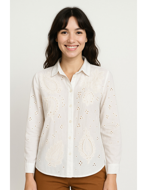 Camicia cotone manica lunga...