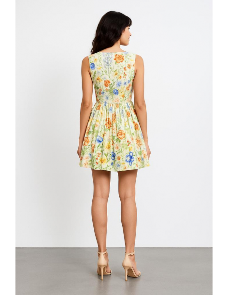 Abito in cotone spalla... 2