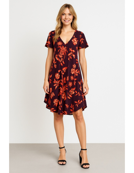 Abito in viscosa mezza...