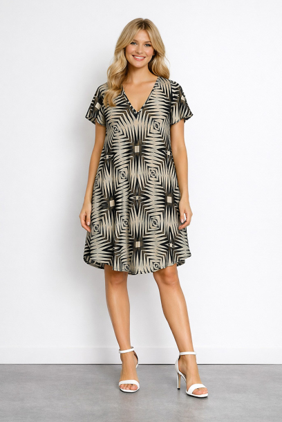 Abito in viscosa mezza...