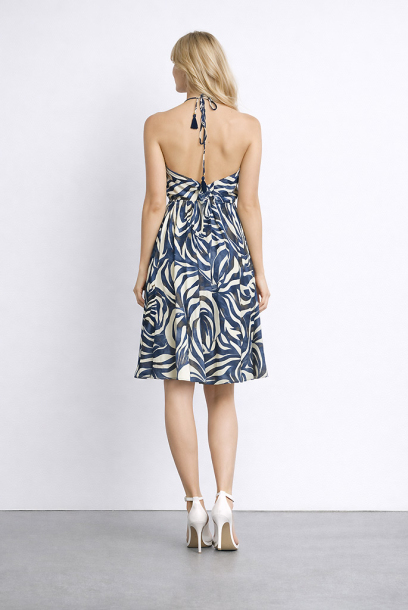 Abito mini in viscosa... 2