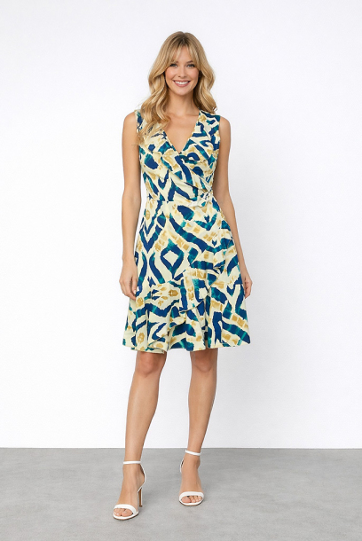 Abito mini in viscosa...