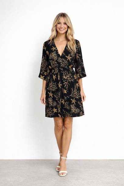 Abito in viscosa mini...