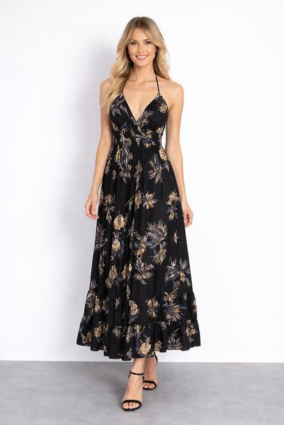 Abito viscosa lungo...