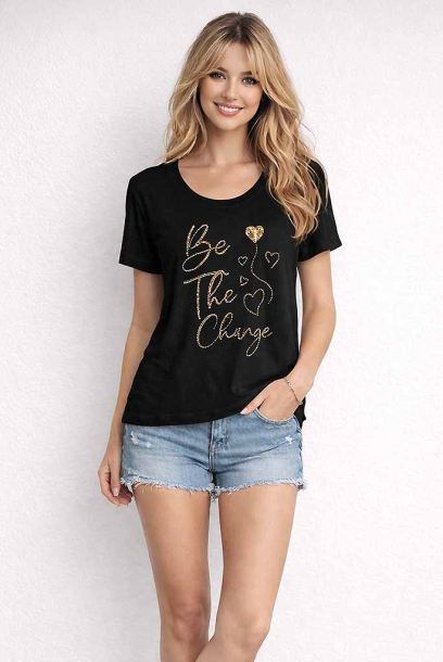 T-shirt viscosa mezza...