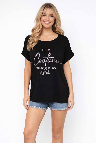 T-shirt viscosa mezza...