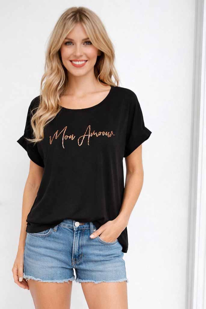 T-shirt viscosa mezza...