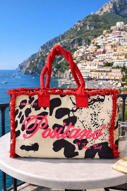 Borsa in canvas stile...