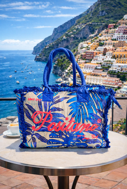 Borsa in canvas stile...